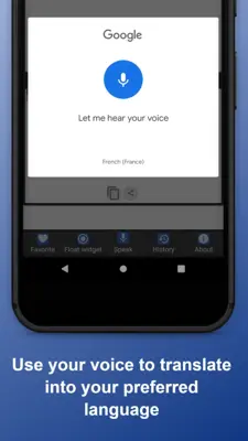 English to French Translator android App screenshot 2