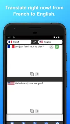 English to French Translator android App screenshot 3